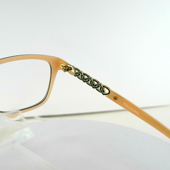 COCO SONG CV 230 (C:4) BEIGE 54-16-140 EYEGLASS FRAMES - Picture 5 of 9